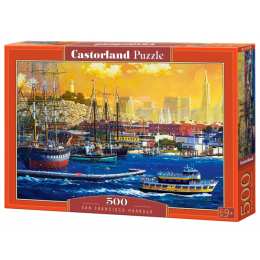 Puzzle  "San-Francisco harbour", Castorland (500 pcs.)