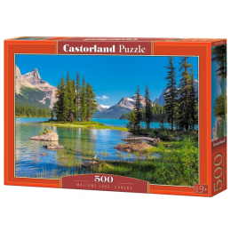 Puzzle "Lake Malingue. Canada", Castorland (500 pieces)