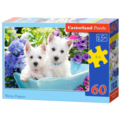 Puzzle "Puppies". Castorland (60 pcs.)