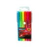 PENWORD FLUO, Set of colored pens, 6 pcs.