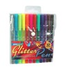 PENWORD GLITTER PEN, 12 pcs., Gel pen set