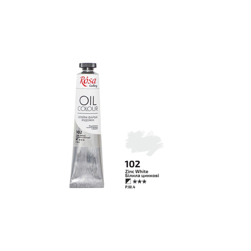  ROSA Studio oil paint, Zink white №503, 60 ml.