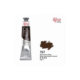  ROSA Gallery oil paint, Marss brown dark №157, 45 ml.