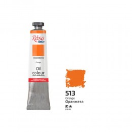 Eļļas krāsa ROSA Studio, Oranža №513, 45 ml.