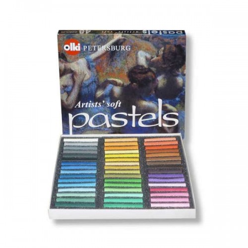 OLKI dry pastel, 48 colors