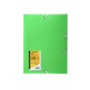 Box with elastic bands A4 format (green)