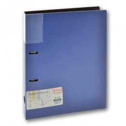 Plastic folder with 2 rings Penmate Morandi A4 blue