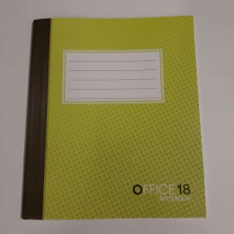 Checkered notebook 18 sheets