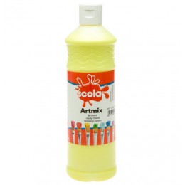 SCOLA ARTMIX 600 ml, Tempera citronu krāsa
