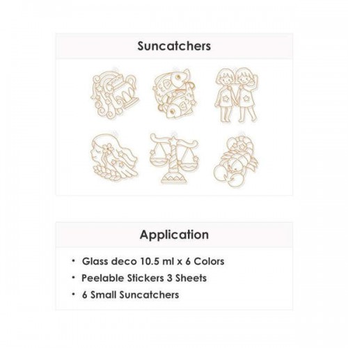 Витражные краски AMOS, SD10P6-M