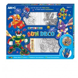 AMOS, 6x10.5 ml., Stained glass paints