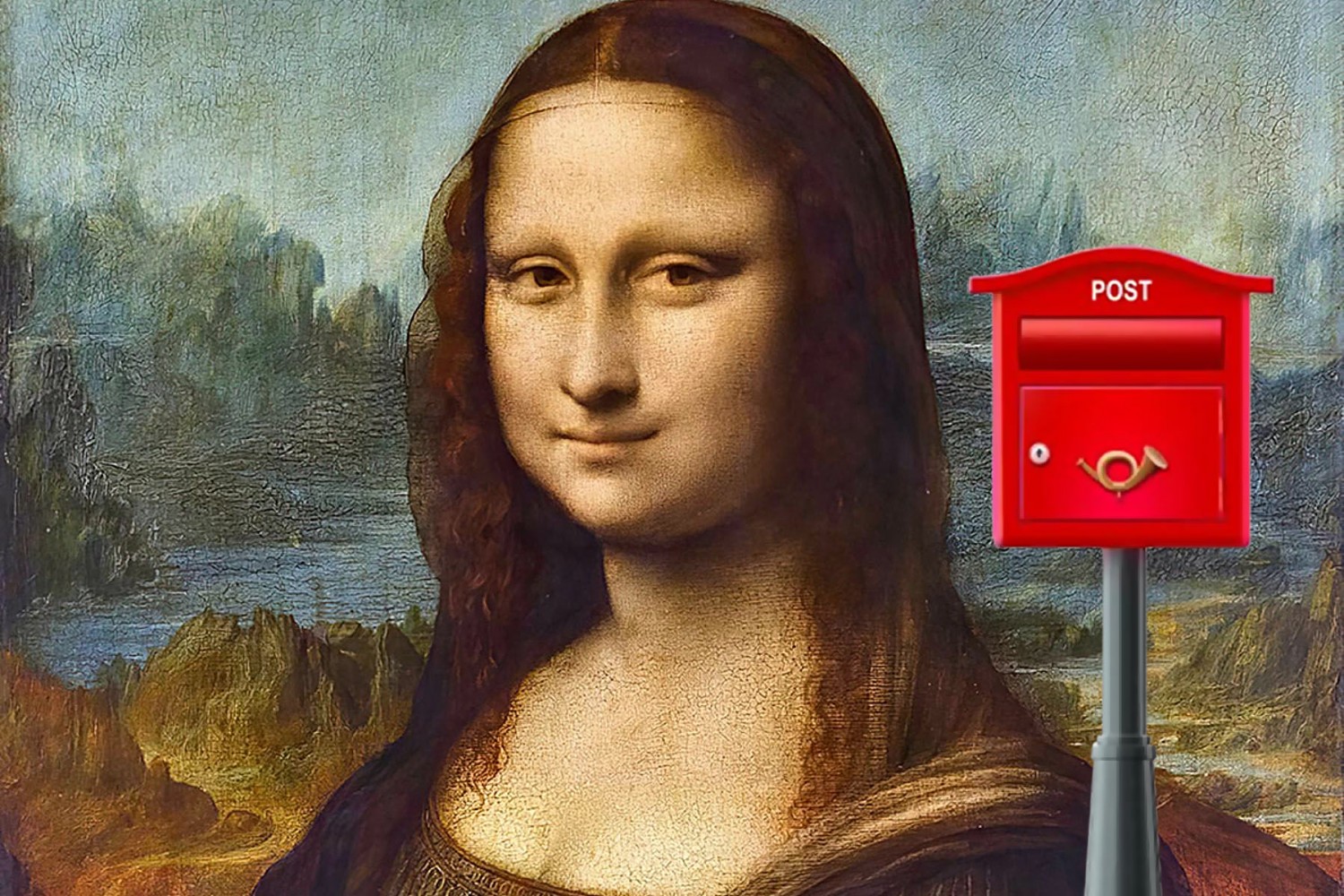 Mona Lisa's Own Mailbox and 5 Incredible Facts About Art