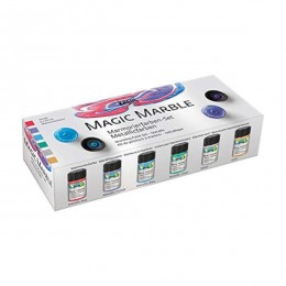 KREUL MAGIC MARBLE, 6X20 ml., Marmor paint