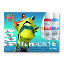 Tempera paints Koh-i-Noor, 6x16 ml.
