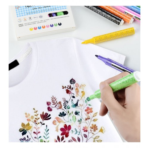 Маркеры по ткани TEXTILE MARKER, 8 шт.