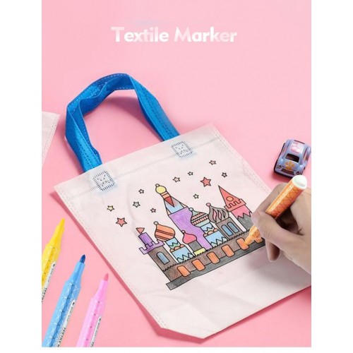 Маркеры по ткани TEXTILE MARKER, 8 шт.