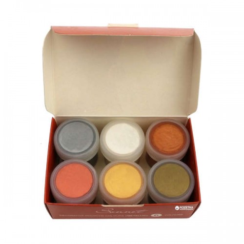 Gouache paints Sonnet, Metallic, 6x20 ml.