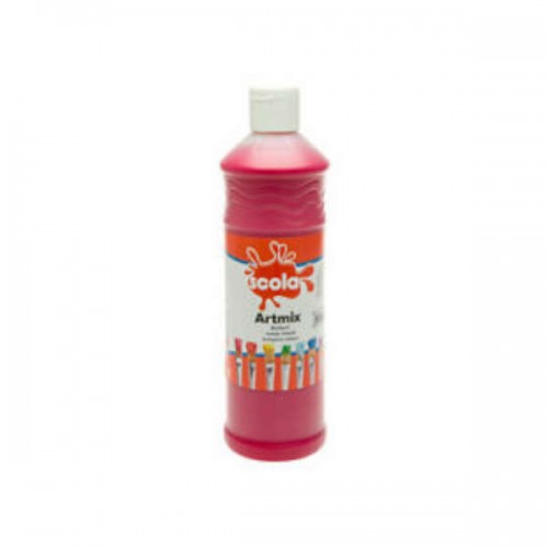 Темперные краски SCOLA ARTMIX CRIMSON, 600 мл.