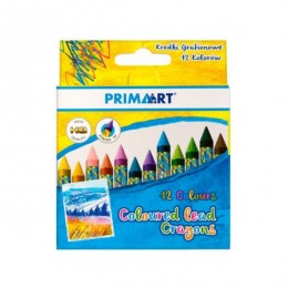 PRIMART, 12 colors, wax crayons