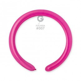 Gemar modelling balloons 100 pcs, pink color (Ø 5x150cm)