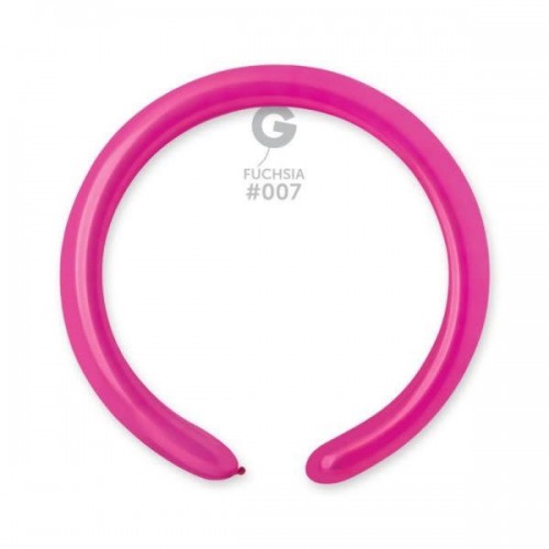 Шары длинные для скручивания, розовые, 100 штук (Ø 5 x 150см)