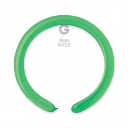 Gemar modelling balloons 100 pcs, green color (Ø 5x150cm)