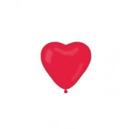 Latex balloons “Red Hearts”, Ø 16 cm, pack of 100.