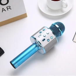 Bezvadu kondensatora mikrofons Karaoke un USB 