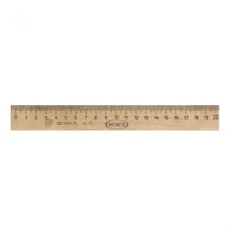 Lineāls koka 20 cm